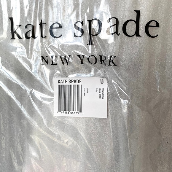 NWT Kate Spade Saffiano leather zip tote black - Picture 7 of 12